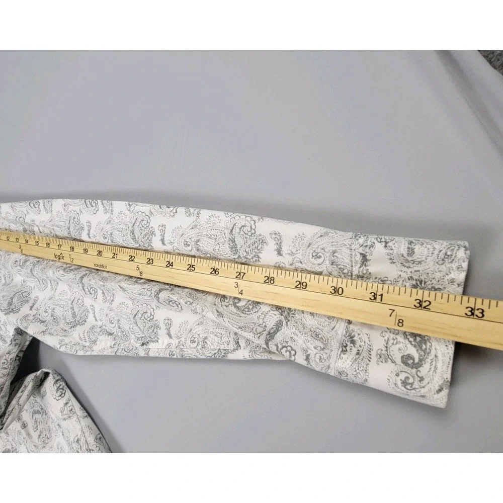 Rafter C Cowboy Collection Pro Flex 45 Pearl Snap Long Sleeve Paisley 2XLT Shirt - Picture 5 of 10